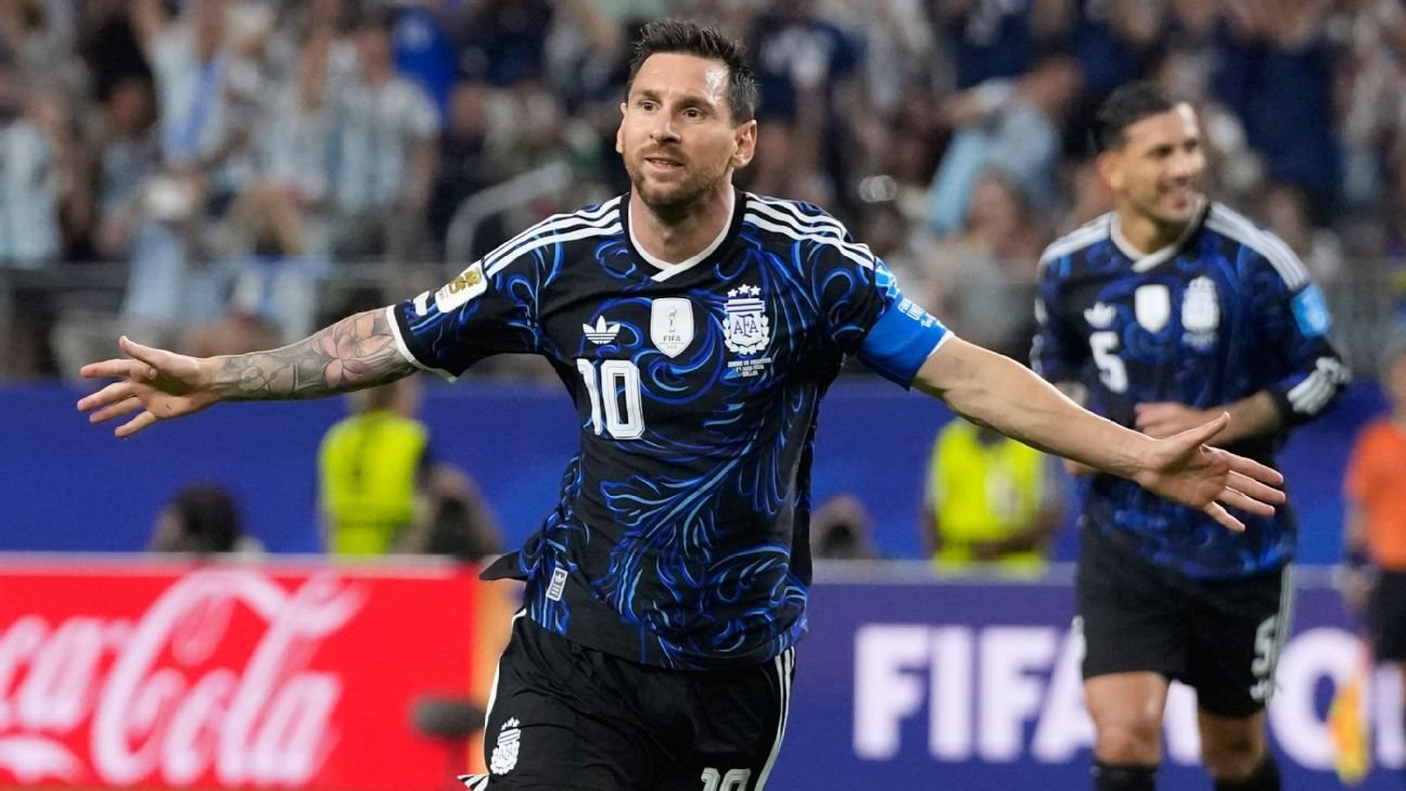 Argentina face 9 din 9 și zdrobește Iordania 3-1