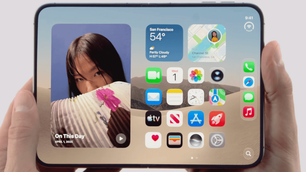 Apple lanseaza iPhone Duo, telefonul pliabil, cel mai scump iPhone din istorie