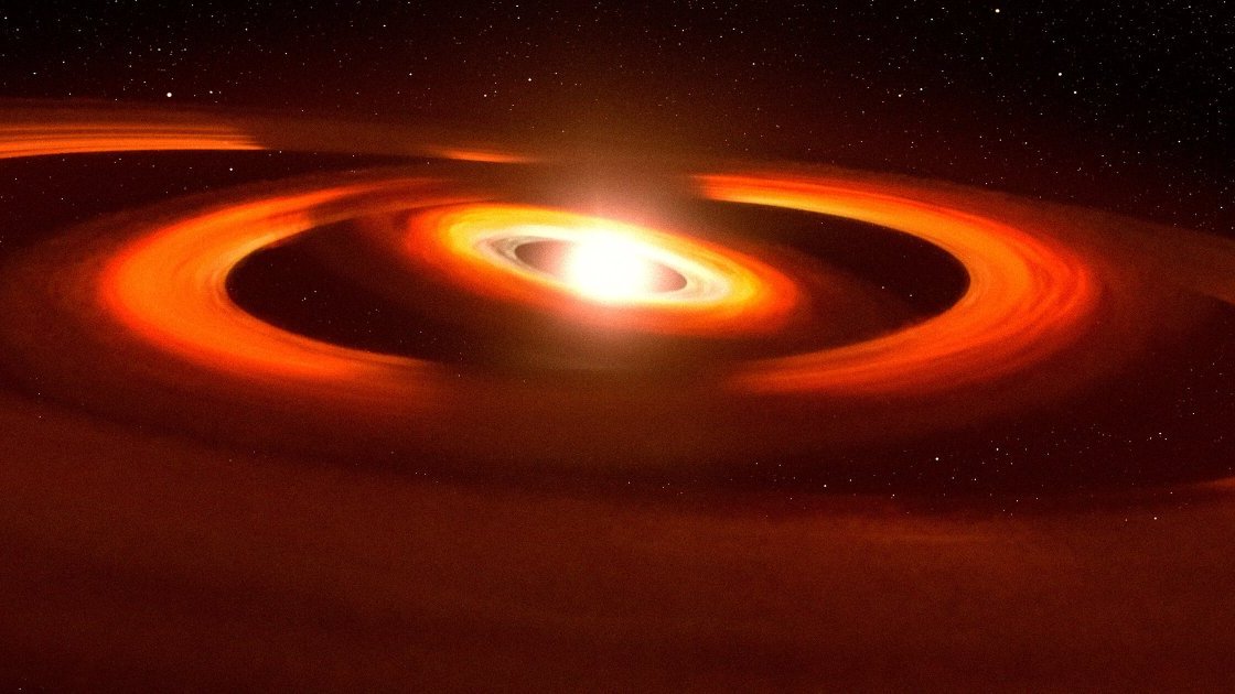 Astronomii au descoperit o stea cu gaură neagră în interior
