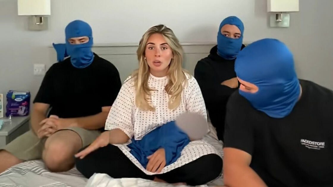Bonnie Blue, raportată la NSPCC pentru clipurile cu bebelușul ei