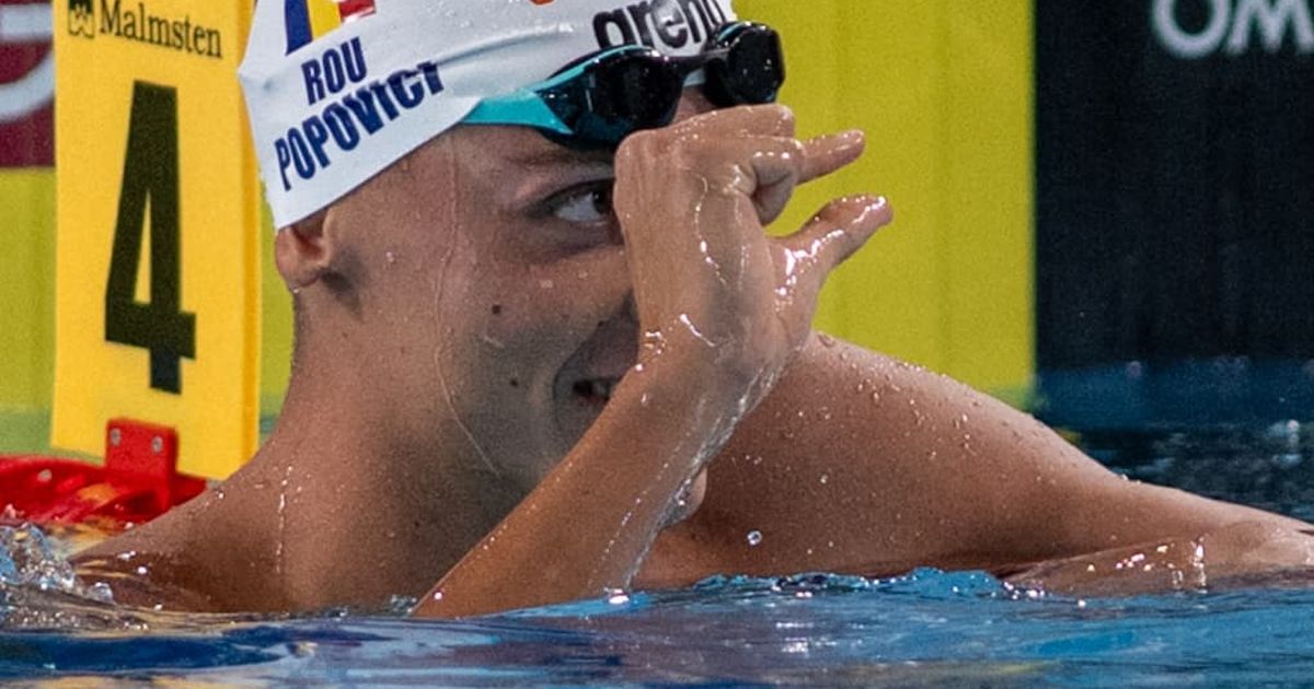 David Popovici, aur la 100m liber la Campionatele Europene!