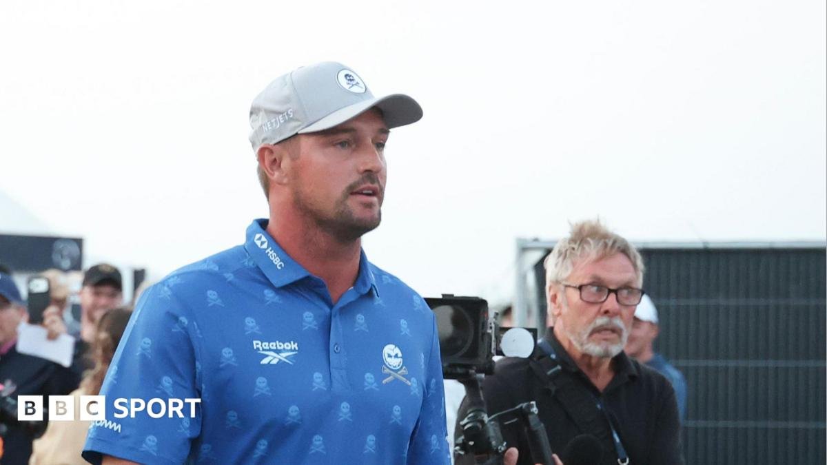 DeChambeau, doborât de o penalizare la The Open: drama de la Birkdale