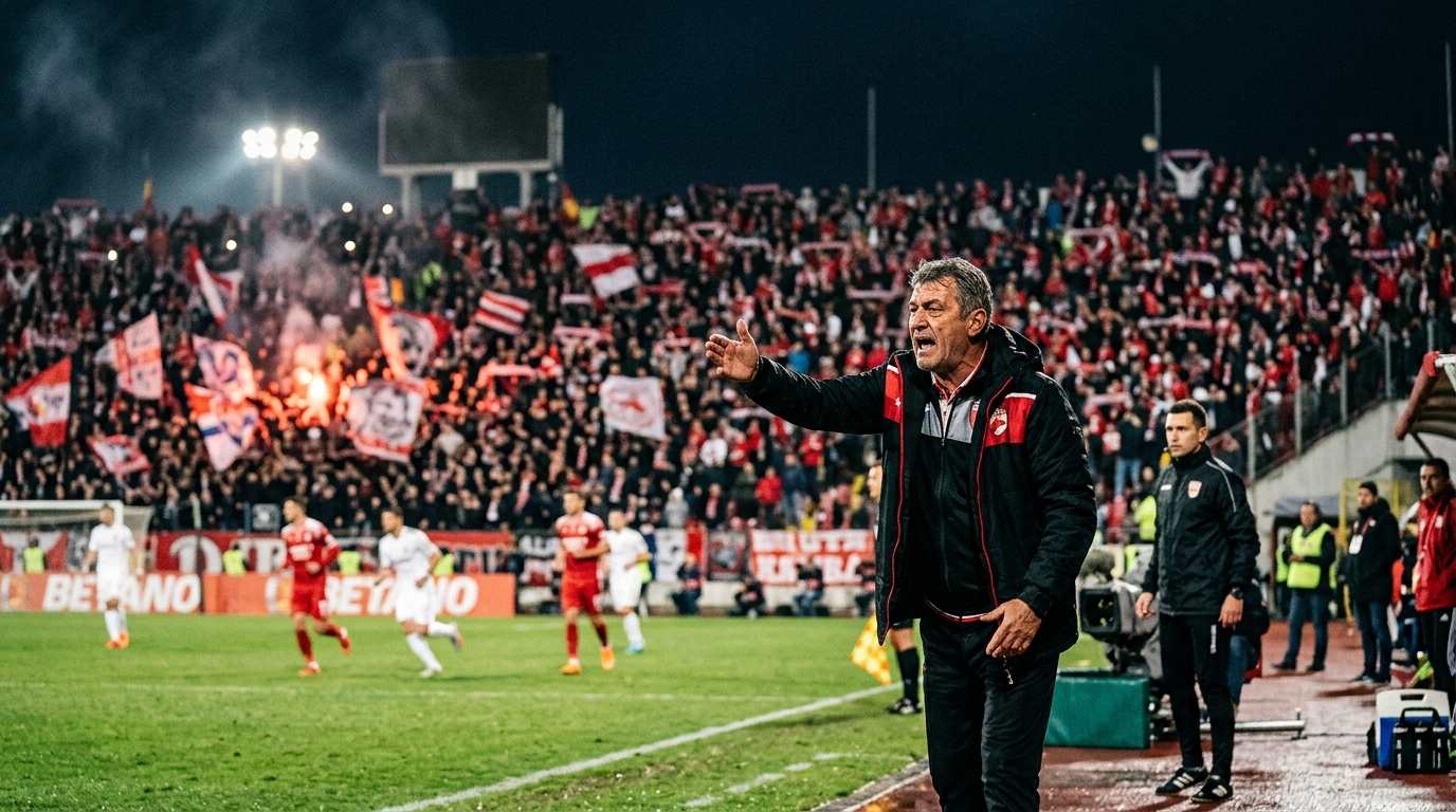 Derby de foc: Dinamo zdrobește Rapid 3-1 și Gâlcă explodează