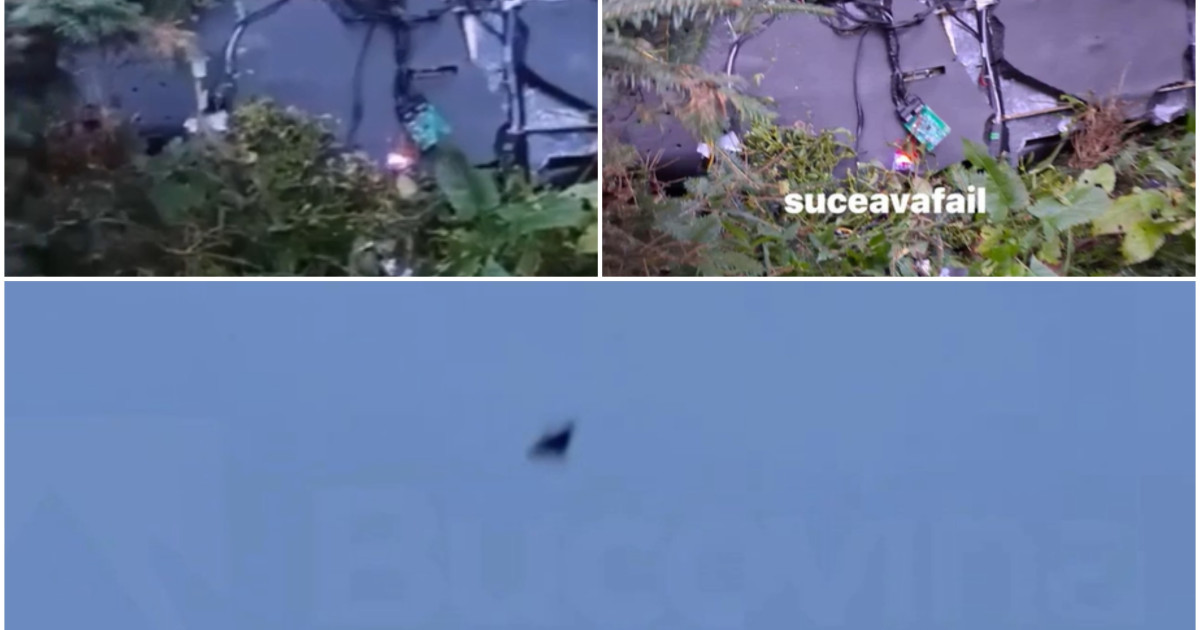 Dronă prăbușită lângă Solca, Suceava: RO-Alert în trei județe, F-16 ridicate de urgență