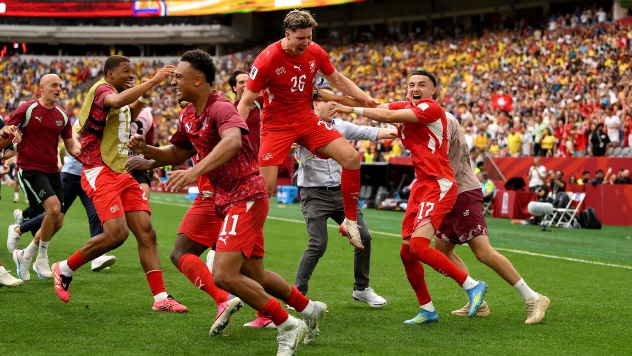 Elveția - Columbia 0-0 (4-3 d.pen.): elvețienii merg în sferturi după un coșmar la Vancouver