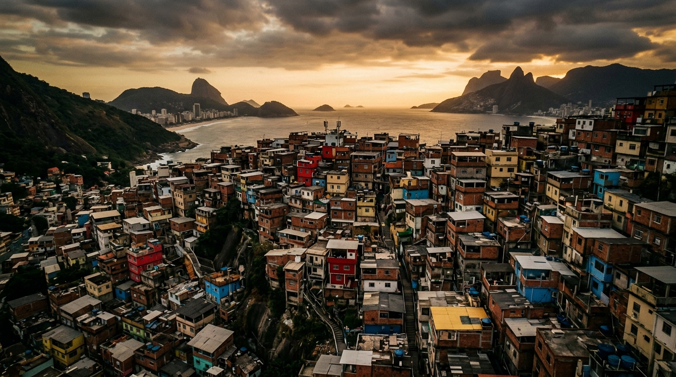 Favelas din Rio: mai sigure decât Belgia?