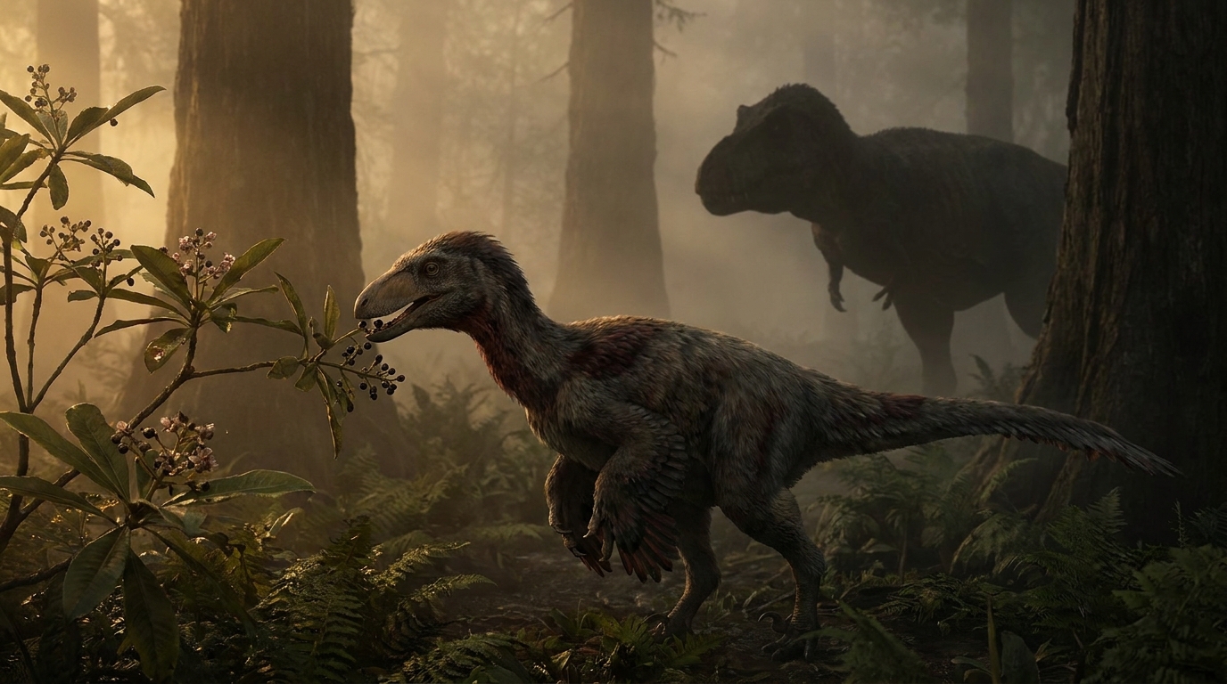 „Găina iadului”: dinozaurul care mânca fructe, descoperit în SUA
