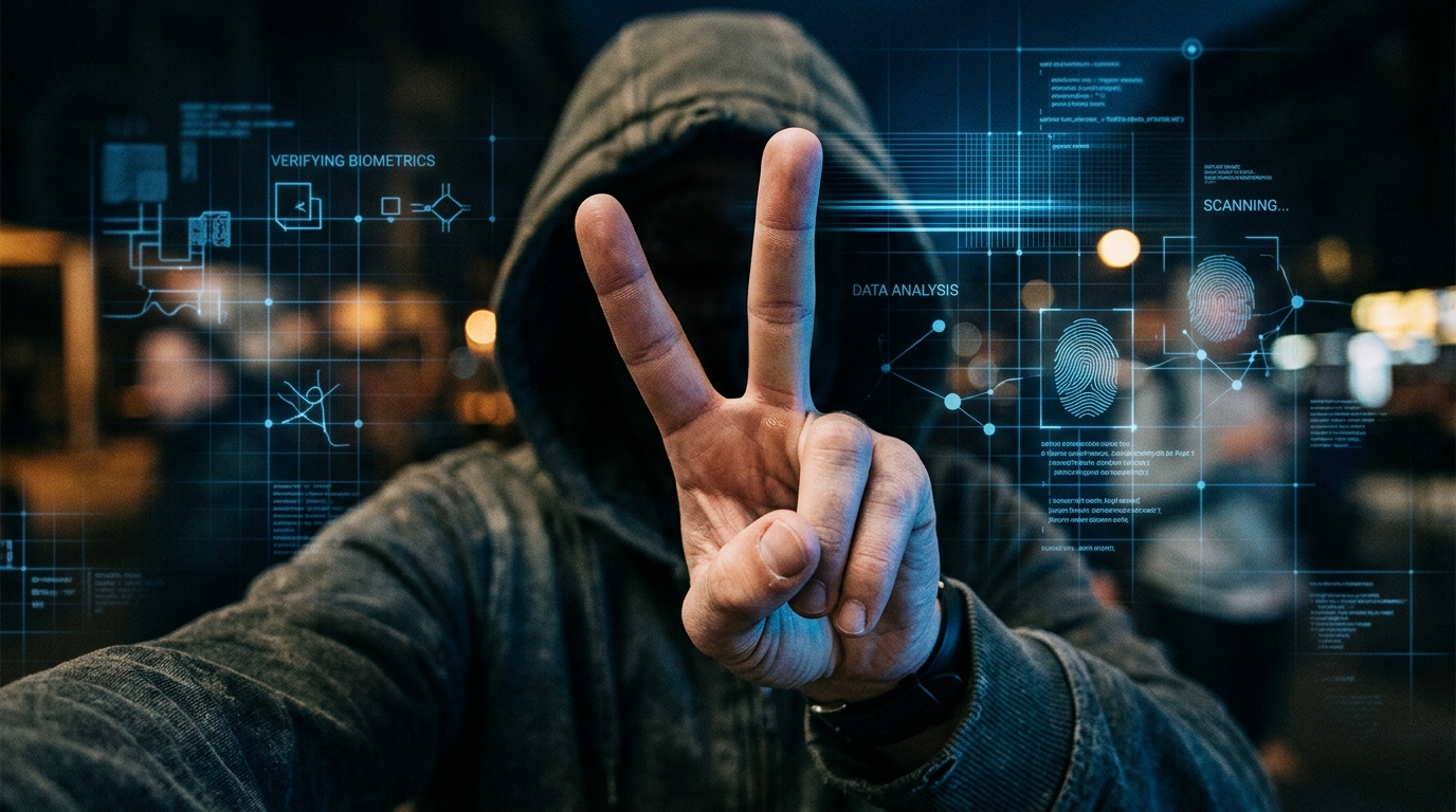 Gestul V în selfie-uri îți poate expune amprentele hackerilor