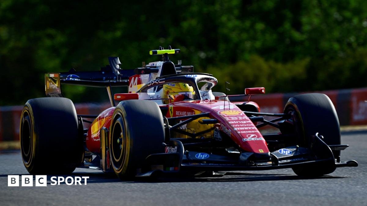 Hamilton cel mai rapid la Hungaroring cu noul Ferrari