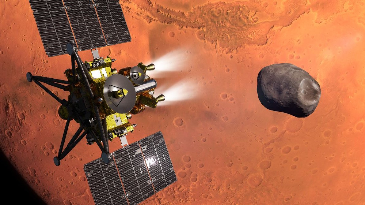 Japonia trimite o sondă după mostre de pe luna Phobos
