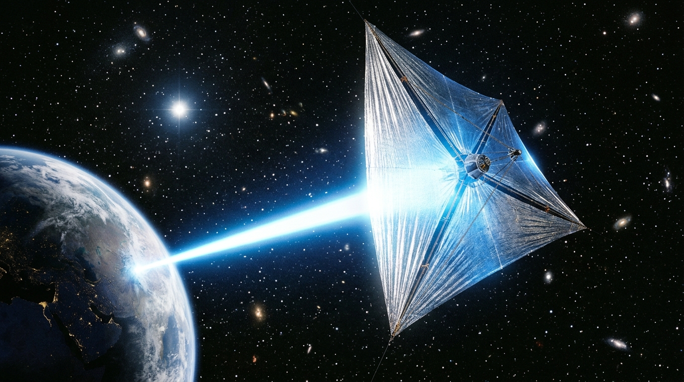 Laserul care ar putea trimite o navă la Alpha Centauri în 20 de ani
