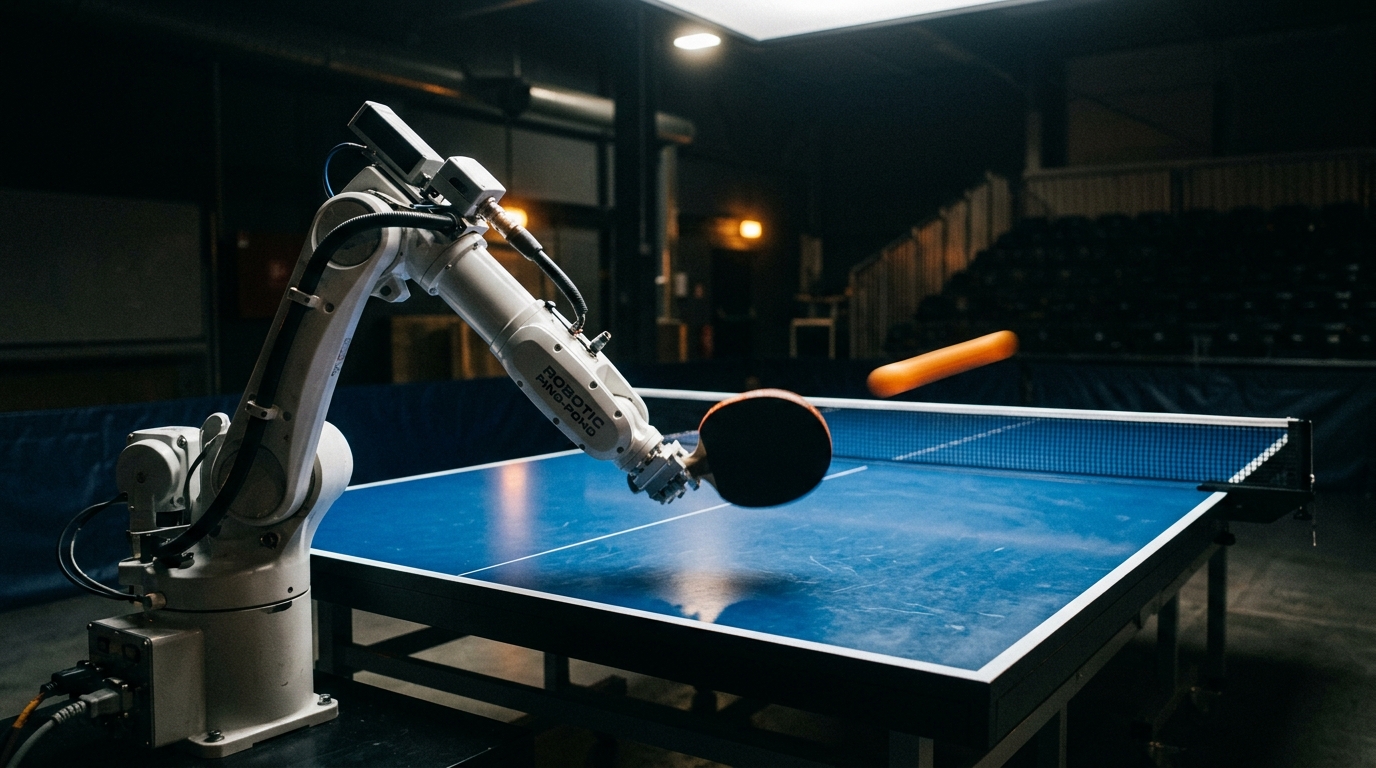 Robotul Ace vrea să câștige campionatul mondial la ping-pong