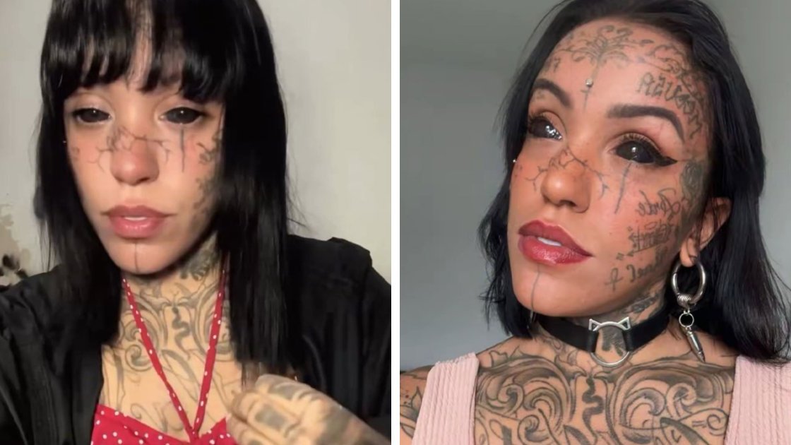 Și-a tatuat ambii ochi și acum regretă fiecare secundă