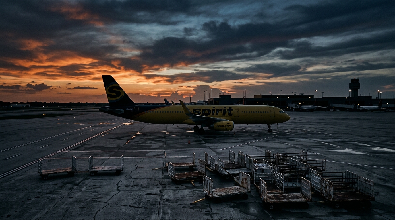 Spirit Airlines falimentează: războiul din Iran scumpește zborurile