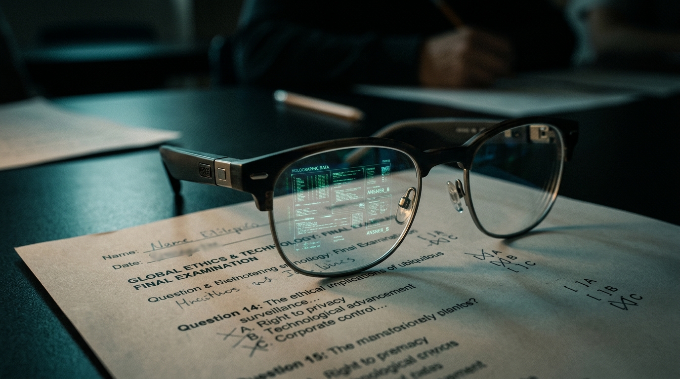 Studenții chinezi închiriază ochelari AI ca să copieze la examene