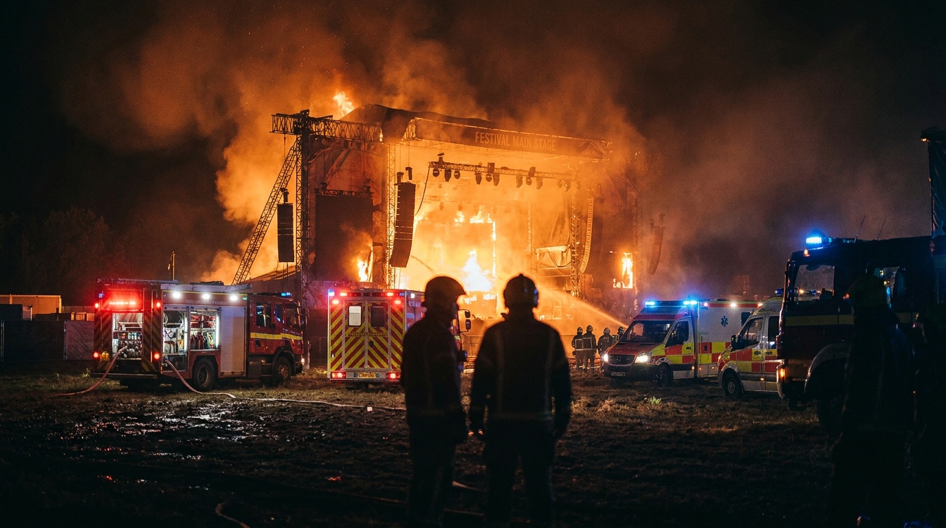 Tomorrowland în flăcări: ce sisteme de siguranță au eșuat