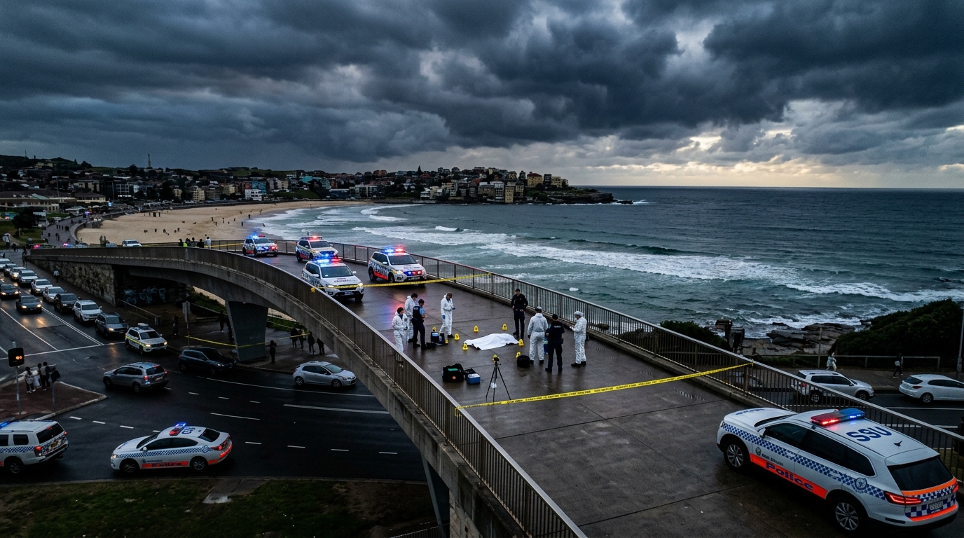 Condamnat la inchisoare dupa ce a imitat atacul terorist de la Bondi Beach pe acelasi pod