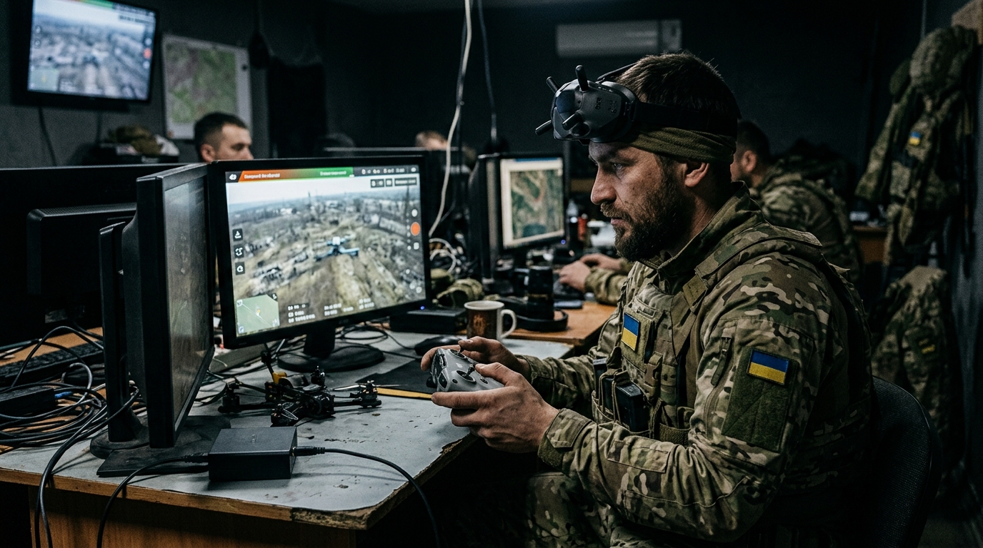 Piloții de drone ucraineni se antrenează în GTA V: tactica confirmată de Ministerul Apărării