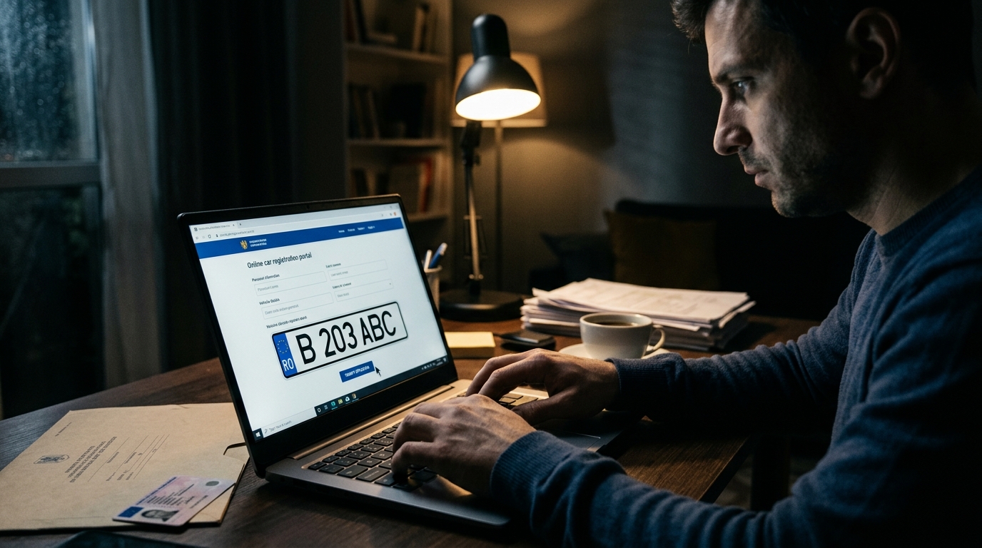 Românii își vor putea înmatricula mașinile 100% online. Drumurile la ghișeu, istorie